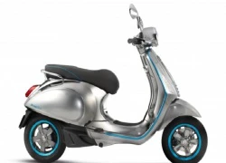 Vespa Elettrica 2017 - Phiên bản xe ga chạy bằng điện đầu tiên của Vespa