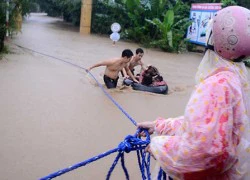 20 bé mẫu giáo thoát chết trong lũ quét