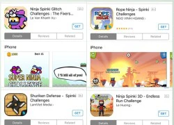 Chưa ra mắt, game mới của Hà Đông đã bị nhái trên AppStore