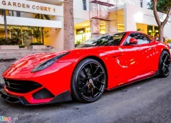 Cường Đô La gây chú ý với siêu xe Ferrari F12 độ DMC