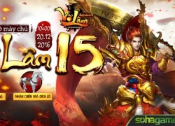 Đăng nhập server mới nhận ngay ưu đãi và GiftCode giá trị dành riêng game thủ Võ Lâm Returns