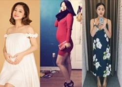 'Đeo ba lô ngược', những mỹ nhân này là bà bầu hot nhất showbiz Việt hiện nay