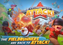 Fieldrunners Attack &#8211; Clash of Clans &#8220;phiên bản súng ống&#8221; tuyệt hay ra mắt toàn cầu