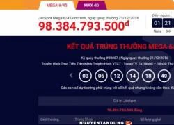 Giải Jackpot gần cán mức 100 tỷ đồng