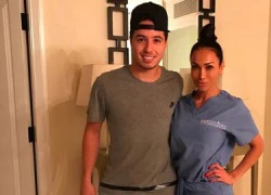 Nasri khóa Twitter sau tin đồn qua đêm với nữ bác sỹ xinh đẹp