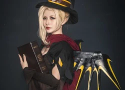 Ngất ngây với cosplay nàng Mercy Haloween trong Overwatch: Quyến rũ và quý phái