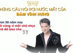 Những câu nói rơi nước mắt của Đàm Vĩnh Hưng