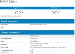 Nokia Z2 Plus có chip Snapdragon 820, RAM 4 GB lộ diện