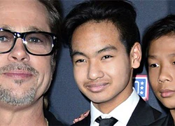 Pax Thiên, Maddox bỏ về trong buổi gặp Brad Pitt