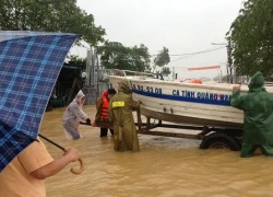 Quảng Nam: Một cán bộ công an mất tích trong lũ