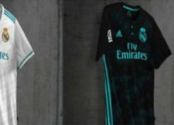 Rò rỉ áo đấu mới của Real mùa 2017/18