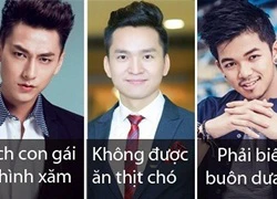 Tiêu chuẩn 'khác người' khi lựa chọn bạn gái của sao nam Việt