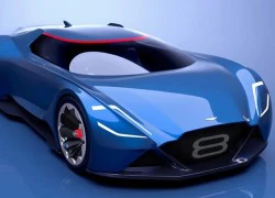 Vision 8 - xe tương lai của Aston Martin