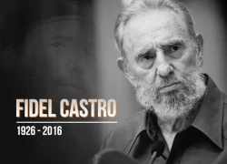 VN tổ chức Quốc tang lãnh tụ Cuba Fidel Castro hôm nay 4/12