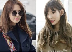 Yoon Ah - Tae Yeon đọ vẻ sang chảnh ở sân bay