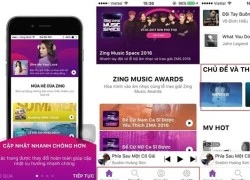 Zing MP3 thay đổi giao diện, thêm nhiều tính năng tiện dụng