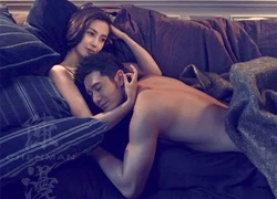 Ảnh cưới sexy bây giờ mới hé lộ của Angelababy, Hiểu Minh