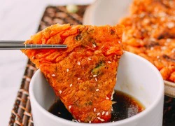 [Chế biến] - Bánh pancake kim chi nhâm nhi cuối tuần