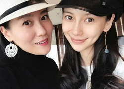 Bụng bầu sắp sinh, Angelababy vẫn gầy gò