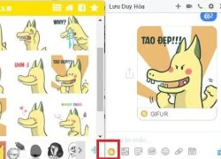 Cách thêm sticker Rồng Pikachu vào Facebook Messenger