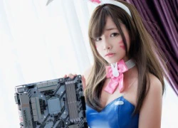 Cô nàng MiMi tung bộ ảnh cosplay D.Va cực hot bên bo mạch chủ của MSI