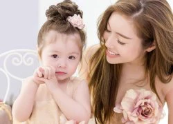 Cứ đẹp như thiên thần thế này, bảo sao mẹ con Elly Trần lúc nào cũng hot