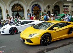 Cường Đô La và các đại gia Sài Gòn chơi Tết bằng Lamborghini