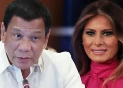 Duterte ghen tị với Trump vì có vợ đẹp