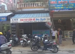 Hiệu cầm đồ bị tấn công bằng 'bom bẩn'