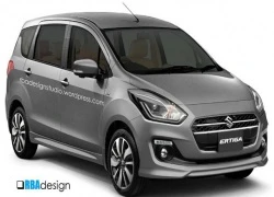 Lộ diện Suzuki Ertiga mới theo phong cách Swift