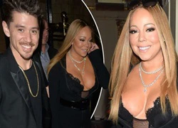 Mariah Carey mặc sexy về khách sạn với bồ trẻ