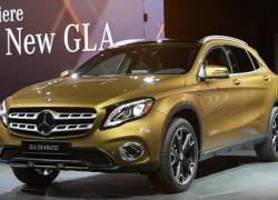 Mercedes GLA 2018 ra mắt với nhiều tính năng mới