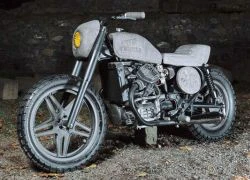 Ngắm 1982 Honda CX500 đặc biệt với vật liệu từ đá