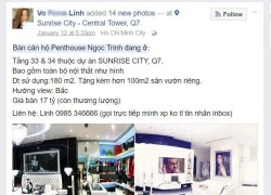 Ngọc Trinh rao bán căn hộ penthouse đang ở trị giá 17 tỷ đồng?