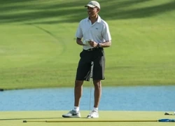 Ông Obama đi đánh golf một ngày sau khi mãn nhiệm