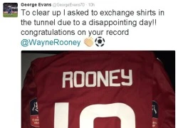 Rooney được giải oan vụ từ chối đổi áo