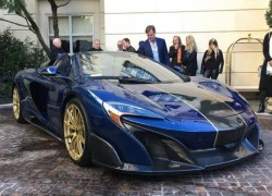 Siêu xe McLaren 675LT dát vàng thật trị giá 18 tỷ đồng