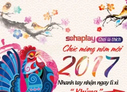 SohaPlay lì xì năm mới cho game thủ bằng hàng ngàn Vipcode