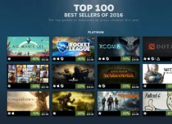 Steam công bố 100 game PC bán chạy nhất 2016, No Man's Sky bị chê ỏng eo vẫn... top 1