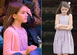 Suri Cruise ra dáng thiếu nữ tuổi teen