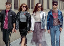 Team Yến Trang khoe street style cực 'ngầu'