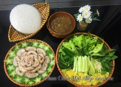 [Chế biến] - Thịt bê luộc cuốn bánh tráng thanh mát giải ngán