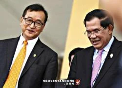 Thủ tướng Hun Sen kiện ông Sam Rainsy, đòi 1 triệu USD vì tội phỉ báng