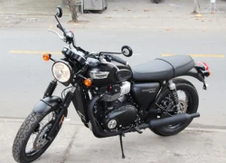 Triumph Bonneville T100 Black 2017 đầu tiên về Việt Nam