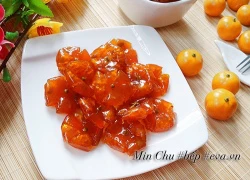 [Chế biến] - Tự làm mứt quất dẻo ngon đón Tết