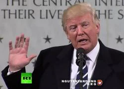 Tuyên bố bất ngờ của tân Tổng thống Trump tại trụ sở CIA