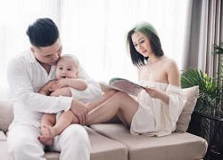 Vợ chồng Vũ Duy Khánh khoe con trai cực kháu khỉnh, bụ bẫm