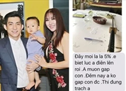 Bảo Duy đập phá tài sản, dọa đốt nhà ép Phi Thanh Vân trả con trai