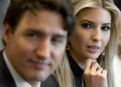 Con gái Trump &#8220;choáng&#8221; khi gặp Thủ tướng Canada điển trai