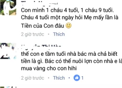 Đau đầu "bảo quản" tiền lì xì cho con sau Tết